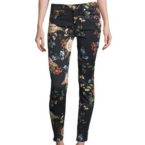 7 For All Mankind English Botanical Floral Size 26